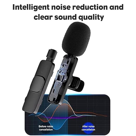 VoiceSync K8™ Wireless Collar Lavalier Microphone