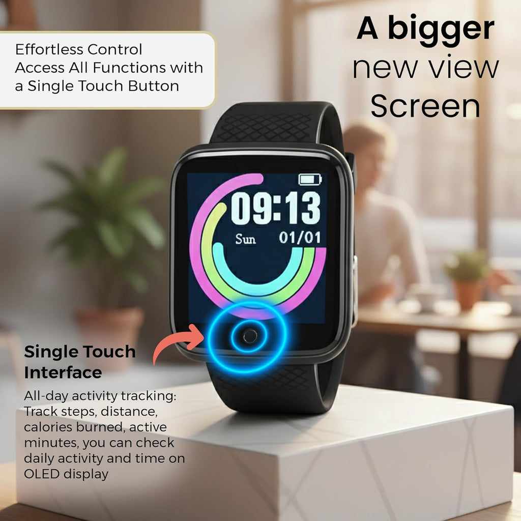PulseTrack Pro Active™ Bluetooth Smartwatch