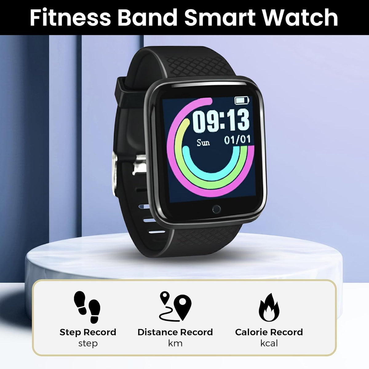 PulseTrack Pro Active™ Bluetooth Smartwatch