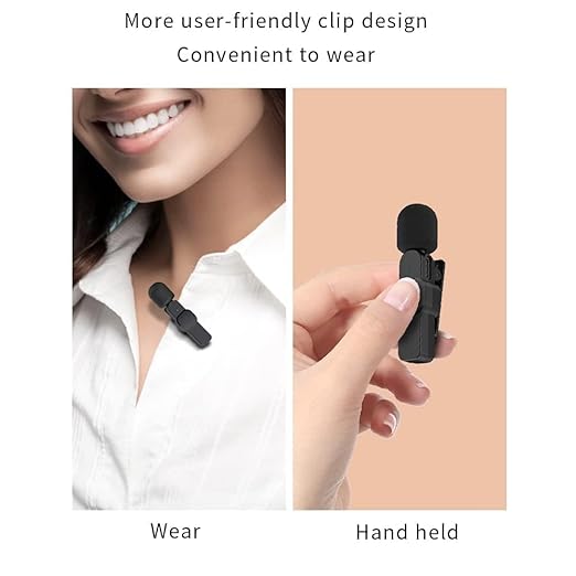VoiceSync K8™ Wireless Collar Lavalier Microphone